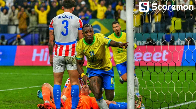 안첼로티의 브라질, 파라과이 1-0 꺾고 23회 연속 월드컵 본선행 확정